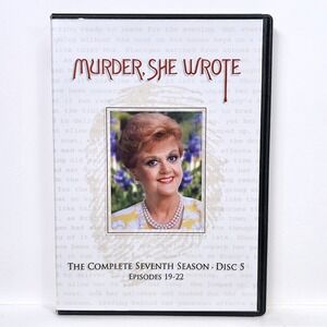 Murder She Wrote Season 7 Disc 5 Replacement DVD Episodes 19-22 Angela Lansbury‎